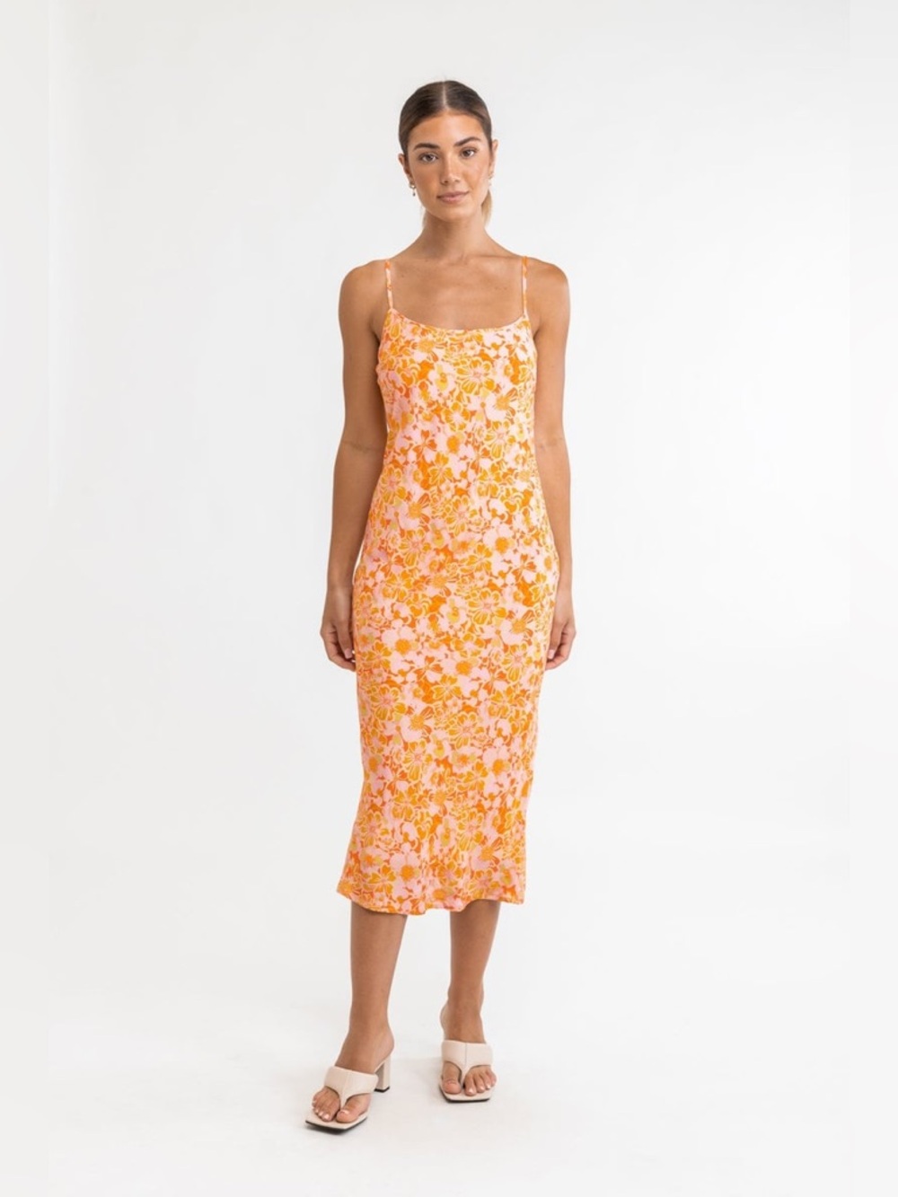 Rhythm Evangeline Slip Midi Dress